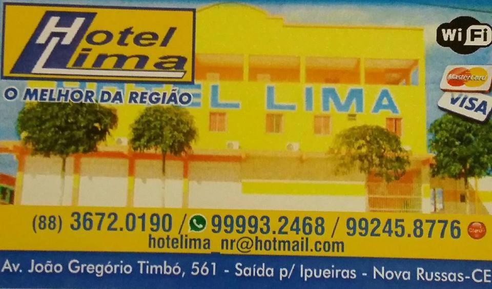 Hotel Lima Nova Russas Dış mekan fotoğraf